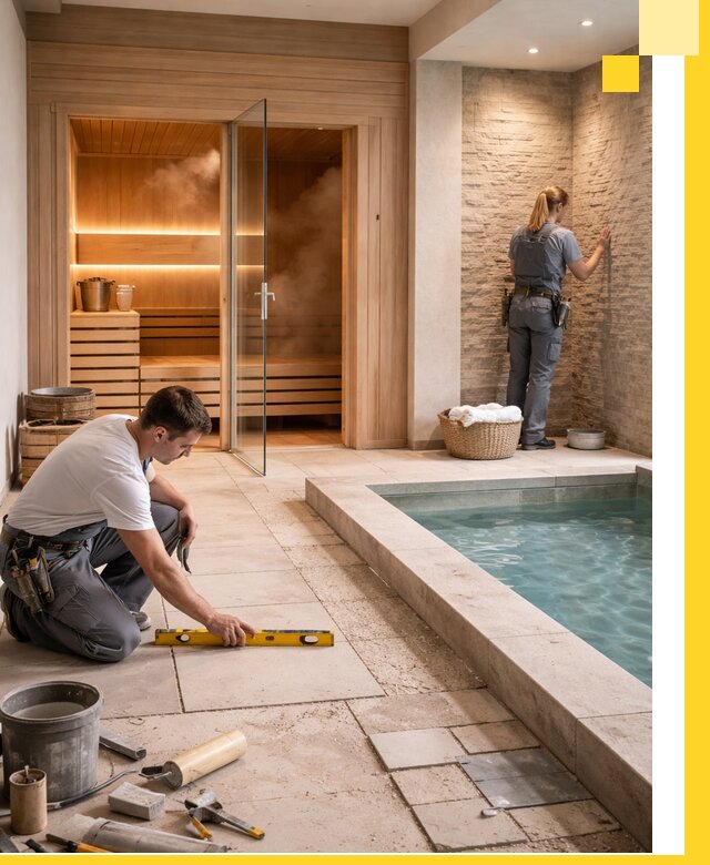 Комплексный дизайн и отделка интерьеров SPA под ключ в Анапе